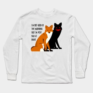 Fox Mood Long Sleeve T-Shirt